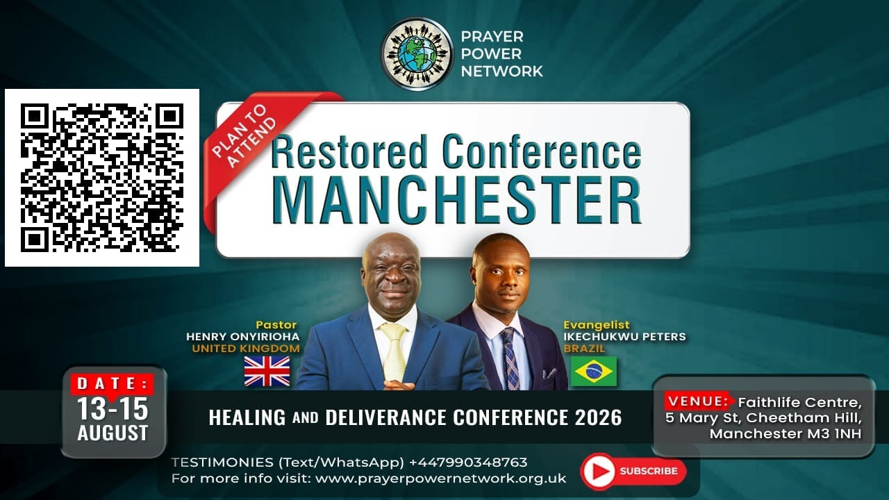 Manchester Event Flier with QR Code